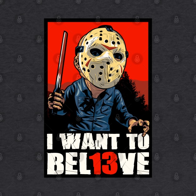 I Bel13ve by Dark Planet Tees